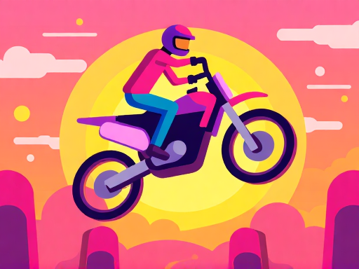 Rugged Blocky Motocross